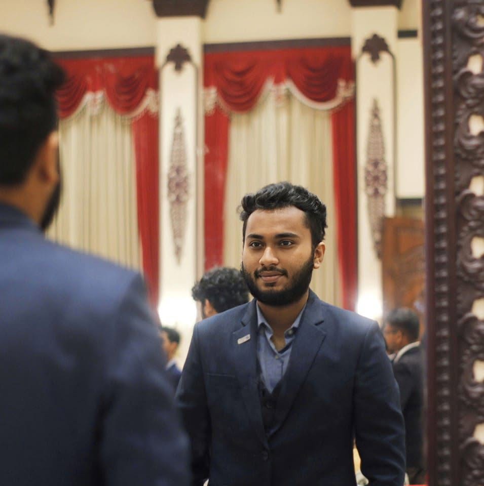 Umashanker Gupta Chowdhury at a MUN and UNICEF program